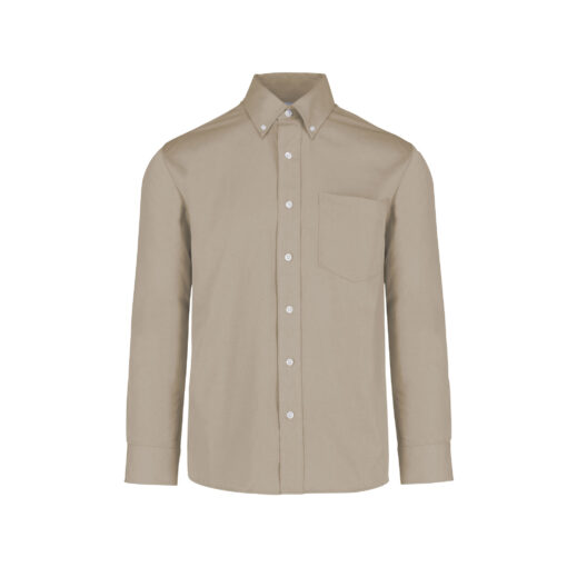 CAMISA DE GABARDINA MANGA LARGA - Imagen 8