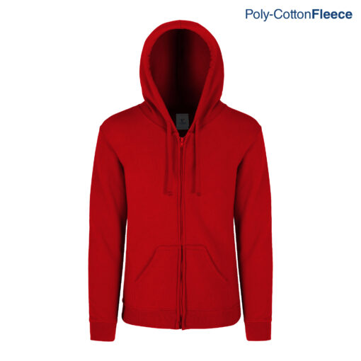 SUDADERA CON CIERRE Y CAPUCHA UNISEX
