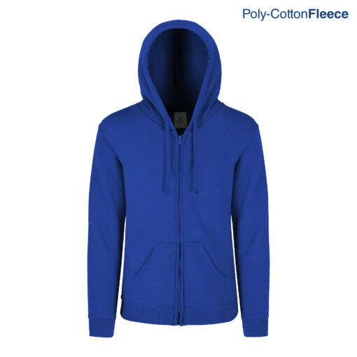SUDADERA CON CIERRE Y CAPUCHA UNISEX - Imagen 2