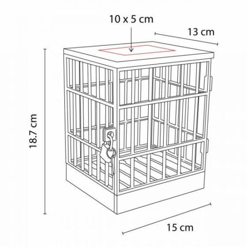 JAULA PARA SMARTPHONE WOLFSBURG MOD. CEL 043 PRO - Imagen 4