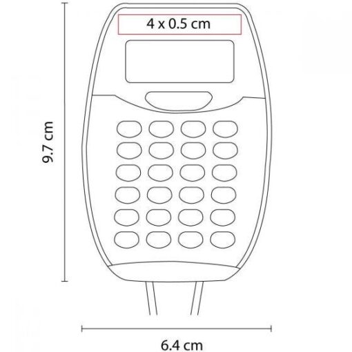 CALCULADORA COLGABLE ENCORE MOD. CT 150 PRO - Imagen 3