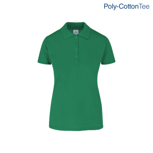 PLAYERA TIPO POLO DAMA MANGA CORTA 50%ALGODON 50% POLIESTER