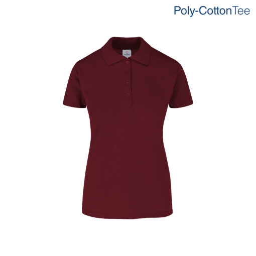 PLAYERA TIPO POLO DAMA MANGA CORTA 50%ALGODON 50% POLIESTER - Imagen 9