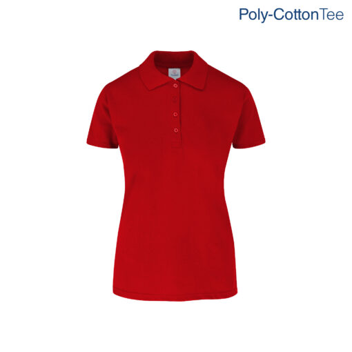 PLAYERA TIPO POLO DAMA MANGA CORTA 50%ALGODON 50% POLIESTER - Imagen 6