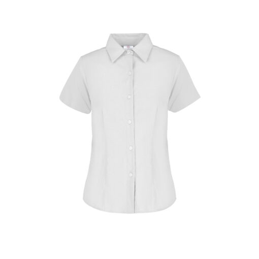 BLUSA DE GABARDINA DAMA CON SILUETA - Imagen 4