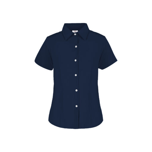 BLUSA DE GABARDINA DAMA CON SILUETA - Imagen 3