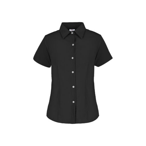 BLUSA DE GABARDINA DAMA CON SILUETA - Imagen 2