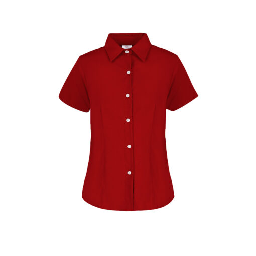 BLUSA DE GABARDINA DAMA CON SILUETA
