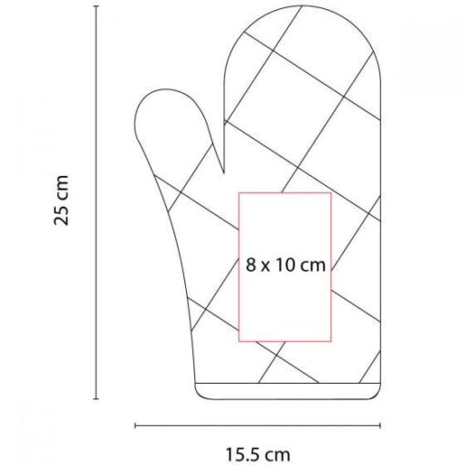 GUANTE PARA COCINA MOD, KTC 004 PRO - Imagen 3