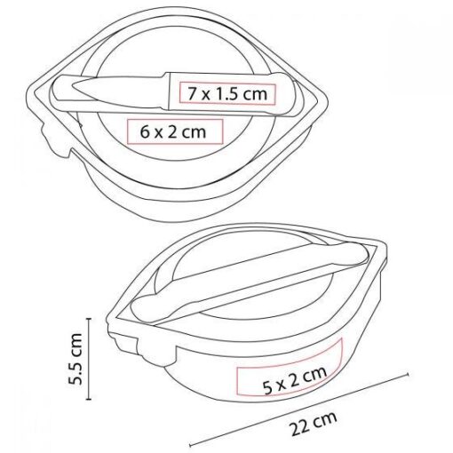 LONCHERA BENTO MOD. KTC 008 PRO - Imagen 7