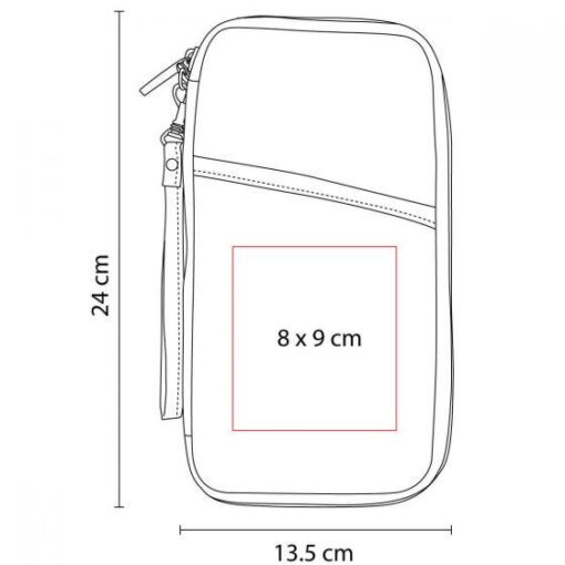 PORTA PASAPORTE SKANA MOD. M 80640 PRO - Imagen 4