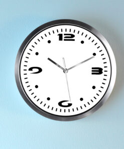 RELOJ DE PARED METALICO MOD. PD-001 INV