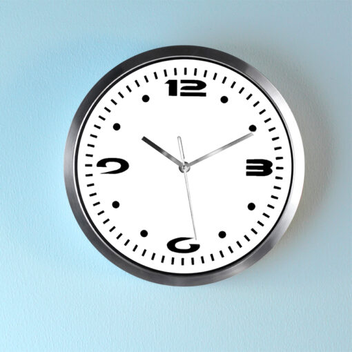 RELOJ DE PARED METALICO MOD. PD-001 INV
