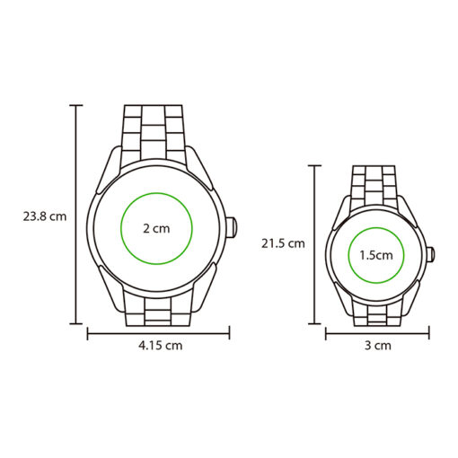 RELOJ DE PULSO DAMA Y CABALLERO MOD. RP 049 INV - Imagen 4