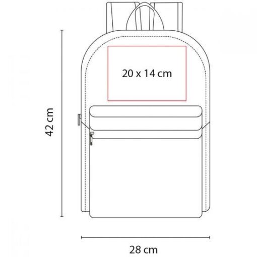 MOCHILA TIDE MOD. SIN 342 PRO - Imagen 8