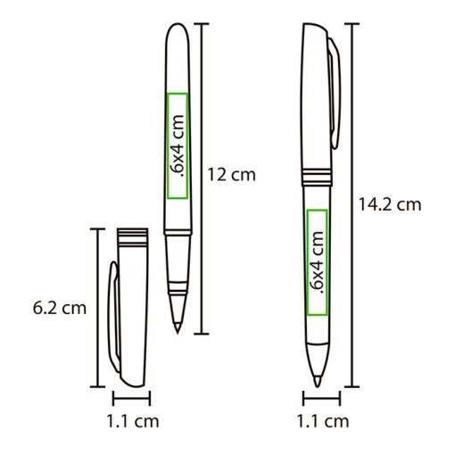 Set de bolígrafos Atalaia MOD. ST-014 INV - Imagen 4