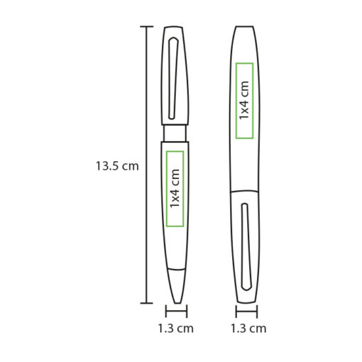 Set de bolígrafos Kayseri MOD. ST-018 INV - Imagen 7