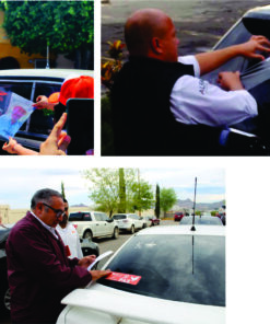 CALCAS: VINIL RECORTADO MICRO PERFORADO, VINIL