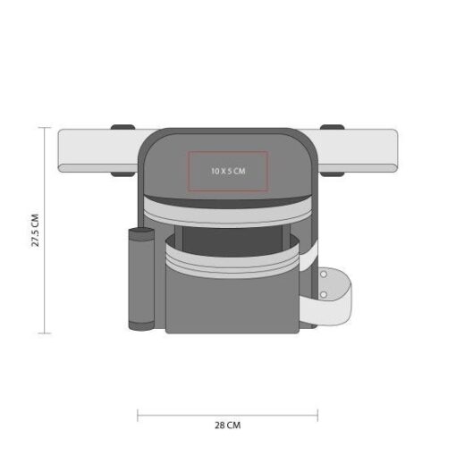 PORTA HERRAMIENTAS GRADITI MOD. HER 059 PRO - Imagen 3