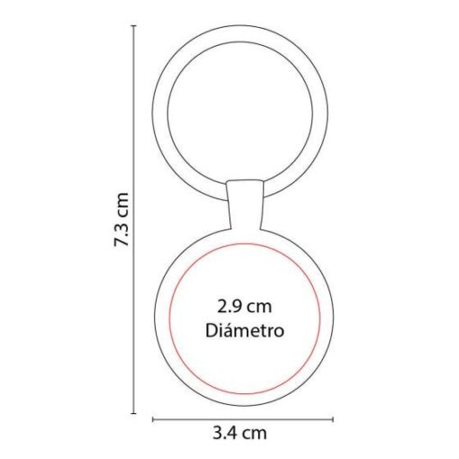 LLAVERO RUBENS MOD. M 63283 PRO - Imagen 3