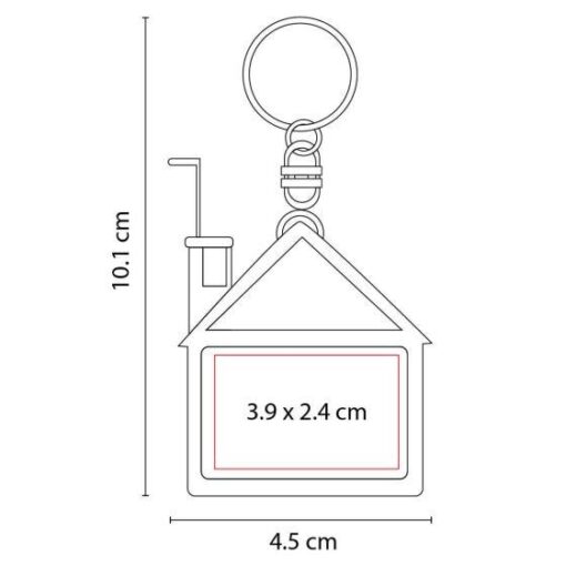 LLAVERO FLEXÓMETRO CASITA MOD. PRO 034 PRO - Imagen 4