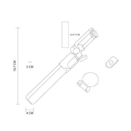 SELFIE STICK LITE MOD. SLF 005 PRO - Imagen 5