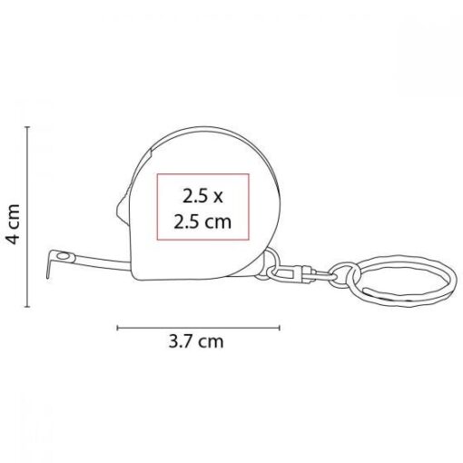 LLAVERO FLEXÓMETRO MEASURE MOD. PRO 018 PRO - Imagen 6
