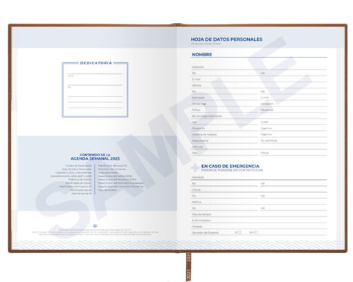 AGENDA SEMANAL 2025 Mod: AS2025 DV - Imagen 12