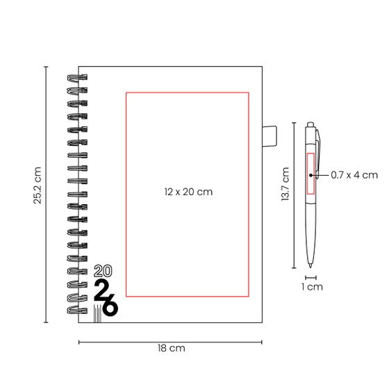 AGENDA SEMANAL TERRA 2026 MOD.AGTS 026 - Imagen 10