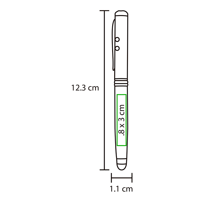 Bolígrafo metálico Montevideo MOD. BL-072 INV - Imagen 7