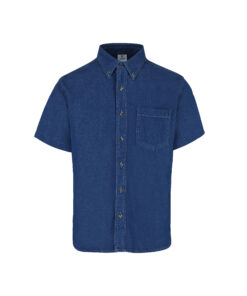 CAMISA DE MEZCLILLA MANGA CORTA