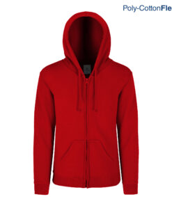 SUDADERA CON CIERRE Y CAPUCHA UNISEX