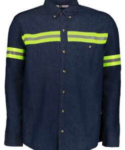 CAMISA DE MEZCLILLA CON REFLEJANTE