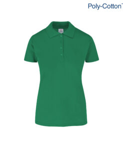 PLAYERA TIPO POLO DAMA MANGA CORTA 50%ALGODON 50% POLIESTER