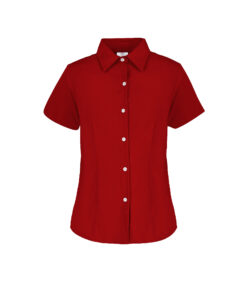 BLUSA DE GABARDINA DAMA CON SILUETA