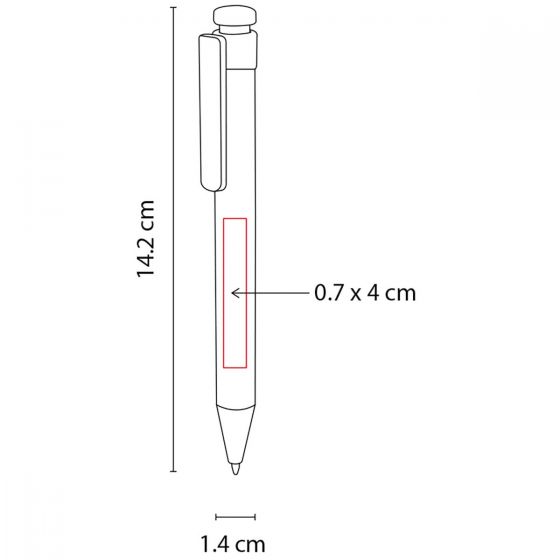 BOLÍGRAFO MILTA MOD. ECO 065 PRO - Imagen 4