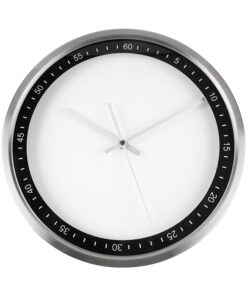 Reloj de pared de acero inoxidable MOD. PD-004 INV