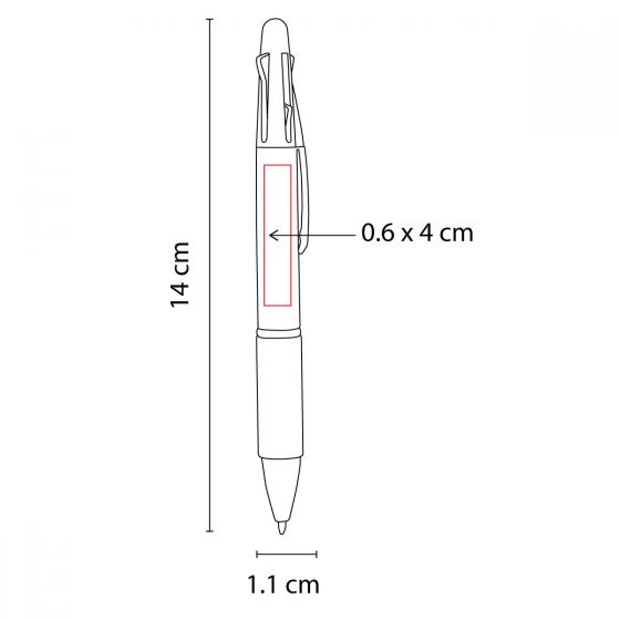 BOLÍGRAFO LOJA 4 EN 1 MOD. SH 1765 PRO - Imagen 3
