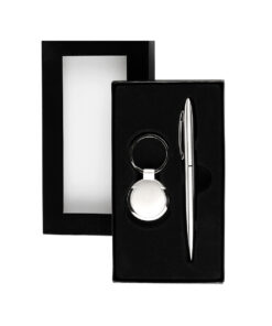 Set de llavero con bolígrafo Condesa MOD. LL 006 INV