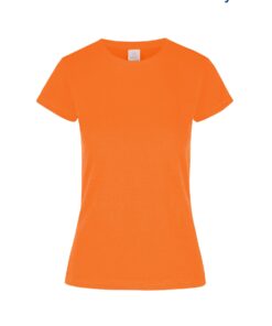 PLAYERA CUELLO V DAMA CON SILUETA