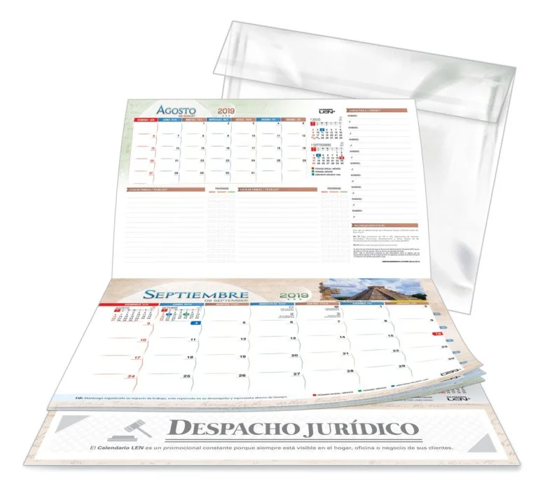 CALENDARIO PLANIFICADOR Serie PLp