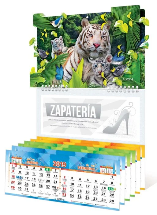 CALENDARIO DE PARED EFECTOS ESPECIALES Serie PE