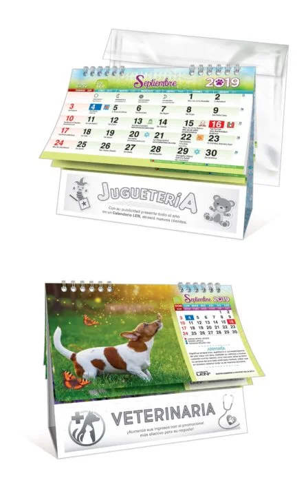 CALENDARIO DE ESCRITORIO Serie Twv